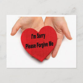 Es tut mir leid, mir bitte Valentine Hands zu verz Feiertagspostkarte
