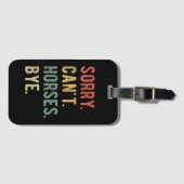 Es tut mir leid, Pferde können nicht durch II Gepäckanhänger (Vorderseite (Horizontal))