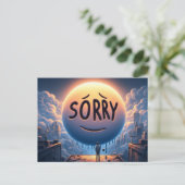 Es tut mir leid, Postkarte (Stehend Vorderseite)