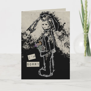 Es tut mir leid sinibunny karte