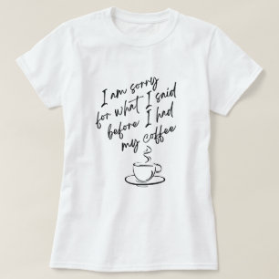 Es tut mir leid T-Shirt