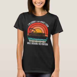 Es tut mir leid, was ich beim Docken des Ponto ges T-Shirt