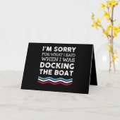 Es tut mir leid, was ich gesagt habe, als ich das karte (Gelbe Blume)