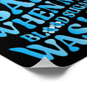 Es tut mir leid, was ich gesagt habe, als mein Blu Poster (Ecke)