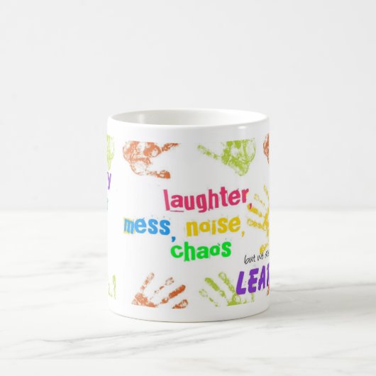 Es tut mir leid wegen des Chaos Kaffeetasse (Mittel)