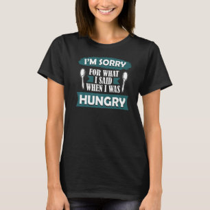Es tut mir leid, wenn ich Koch koche Vintag T-Shirt