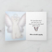 Es tut uns so leid - Cat Beileid - Gruppe Karte (Innenseite)