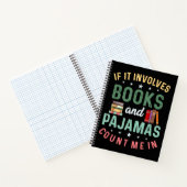 ES UMFASST BÜCHER & PAJAMAS MICH IM Funny Read (Innenseite)