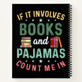ES UMFASST BÜCHER & PAJAMAS MICH IM Funny Read (Rückseite)