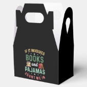 ES UMFASST BÜCHER & PAJAMAS MICH IM Funny Read Geschenkschachtel (Geöffnet)