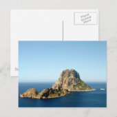 Es Vedrá Postkarte (Vorne/Hinten)