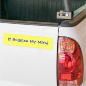 Es verwirrt meinen Verstand Autoaufkleber (Auf Lkw)