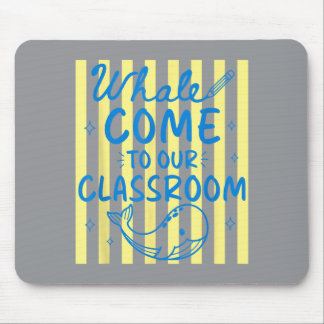 Es Walfisch Kam In Unserem Klassenzimmer Lustig Zu Mousepad