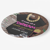 Es war alles ein Dream|90 angesagtes Hop| Pappteller (Schrägansicht)