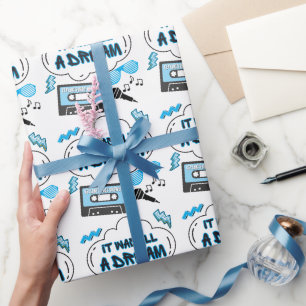 Es war alles ein Dream Hip Hop Geburtstag oder Bab Geschenkpapier