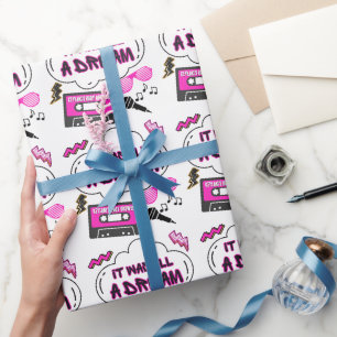 Es war alles ein Dream Hip Hop Geburtstag oder Bab Geschenkpapier