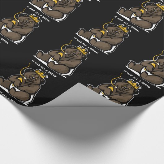 Es war alles ein Traum Geschenkpapier (Ecke)