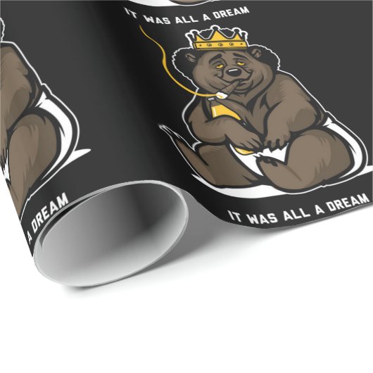 Es war alles ein Traum Geschenkpapier (Rolleneckpunkt)