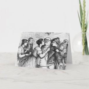 Es war angenehm, Herrn Pickwick zu sehen Feiertagskarte