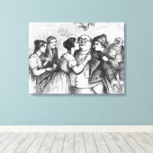 Es war angenehm, Herrn Pickwick zu sehen Leinwanddruck (Insitu (Holzboden))