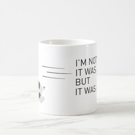 Es war Außerirdische Kaffeetasse (Mittel)