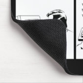 "Es war das Beste der Zeiten" mousepad (Ecke)