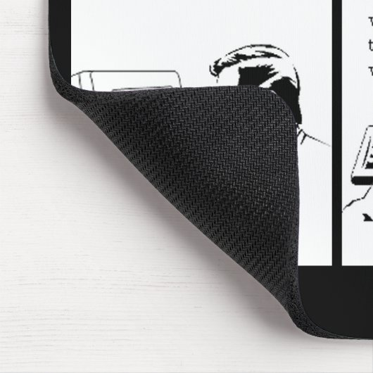 "Es war das Beste der Zeiten" mousepad (Ecke)