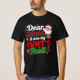 Es war das Fault Funny Funny Family Weihnachten me T-Shirt
