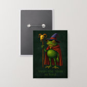 Es war das 'Tismus M'Lord Frosch Meme Autismus-Bew Button (Vorderseite/Rückseite)