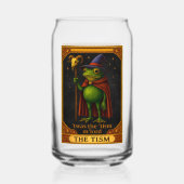 Es war das 'Tismus M'Lord Frosch Meme Autismus-Bew Dosenglas (Vorderseite)