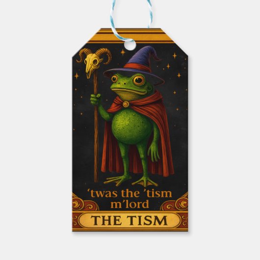Es war das 'Tismus M'Lord Frosch Meme Autismus-Bew Geschenkanhänger (Vorderseite)