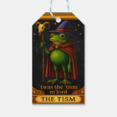 Es war das 'Tismus M'Lord Frosch Meme Autismus-Bew Geschenkanhänger (Rückseite)