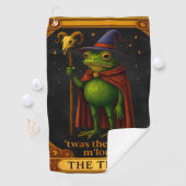 Es war das 'Tismus M'Lord Frosch Meme Autismus-Bew Golfhandtuch (Insitu)