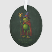 Es war das 'Tismus M'Lord Frosch Meme Autismus-Bew Ornament (Vorderseite)
