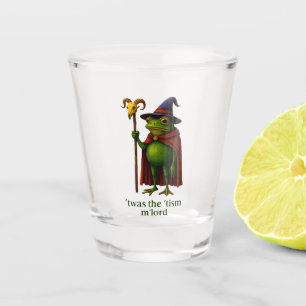 Es war das 'Tismus M'Lord Frosch Meme Autismus-Bew Schnapsglas