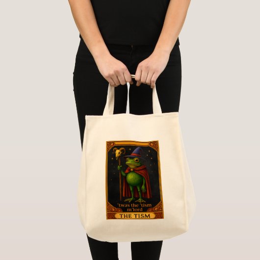 Es war das 'Tismus M'Lord Frosch Meme Autismus-Bew Tragetasche (Vorderseite (Produkt))
