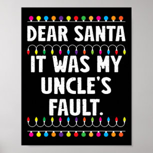 Es war das unangenehme Weihnachtsfest meines Onkel Poster