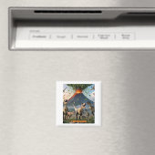 Es war der Cilantro - Funny Dinosaurier Magnet (In Situ (Geschirrspüler))