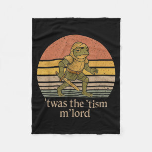 Es war der Tism M Lord Frog Knight - Autismus-Bewu Fleecedecke