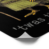 Es war der Tism Mlord Lustiger Zauberer Frosch Hex Poster (Ecke)