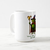Es war der 'Tismus M'Lord Frosch Meme Autismus-Bew Kaffeetasse (Vorderseite Links)