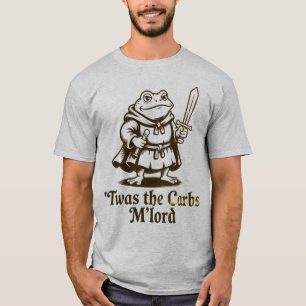 Es war die Kohlenhydrate, M’Lord Vintage Lustiger T-Shirt