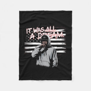 Es war ein Dream Men Women Rap 1990er Music Hip Ho Fleecedecke
