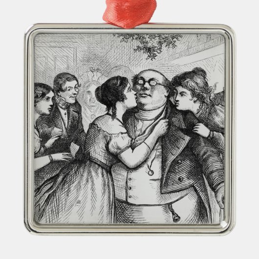 Es war eine angenehme Sache, zum von Herrn Silbernes Ornament (Vorne)