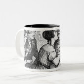 Es war eine angenehme Sache, zum von Herrn Zweifarbige Tasse (Vorderseite Links)