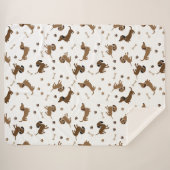 Es war eine lange Dackel Sherpadecke (Vorderseite (Horizontal))