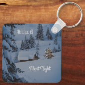 Es war eine stille Nacht Schlüsselanhänger (Rückseite)