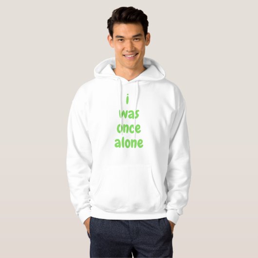 Es war einmal allein hoodie (Vorne ganz)
