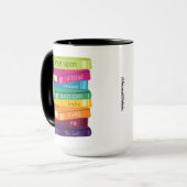 Es War Einmal, Als Jemand Bücher Liebte Tasse (Vorderseite Links)