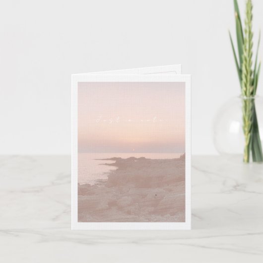 Es war einmal Beirut Dankeskarte (Vorderseite)